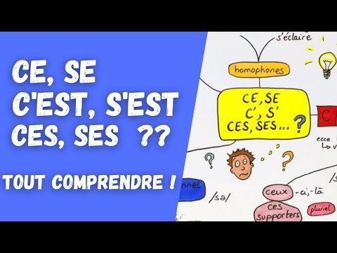 Ce, se, ces, ses, c’est, s’est… de GROS pièges de l'ORTHOGRAPHE enfin résolus !