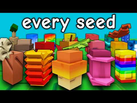 Starting Over With EVERY Seed in Grow a Garden