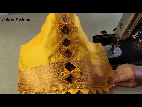 Beautiful model blouse designer sleeve design | Simple and easy sleeve design