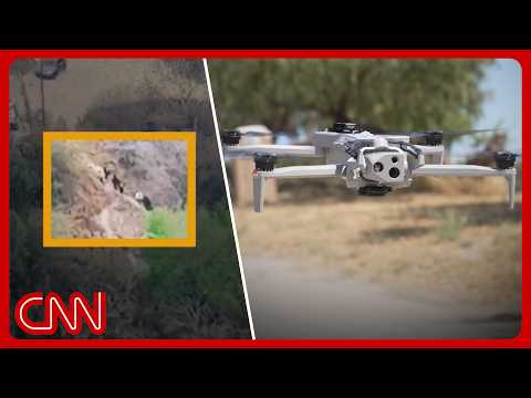 How smugglers use drones to watch the US border in real time