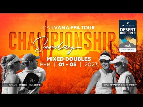 Desert Ridge Open - Gold Medal Match - Mixed Doubles - Johns/Waters vs. Wright/Kovalova