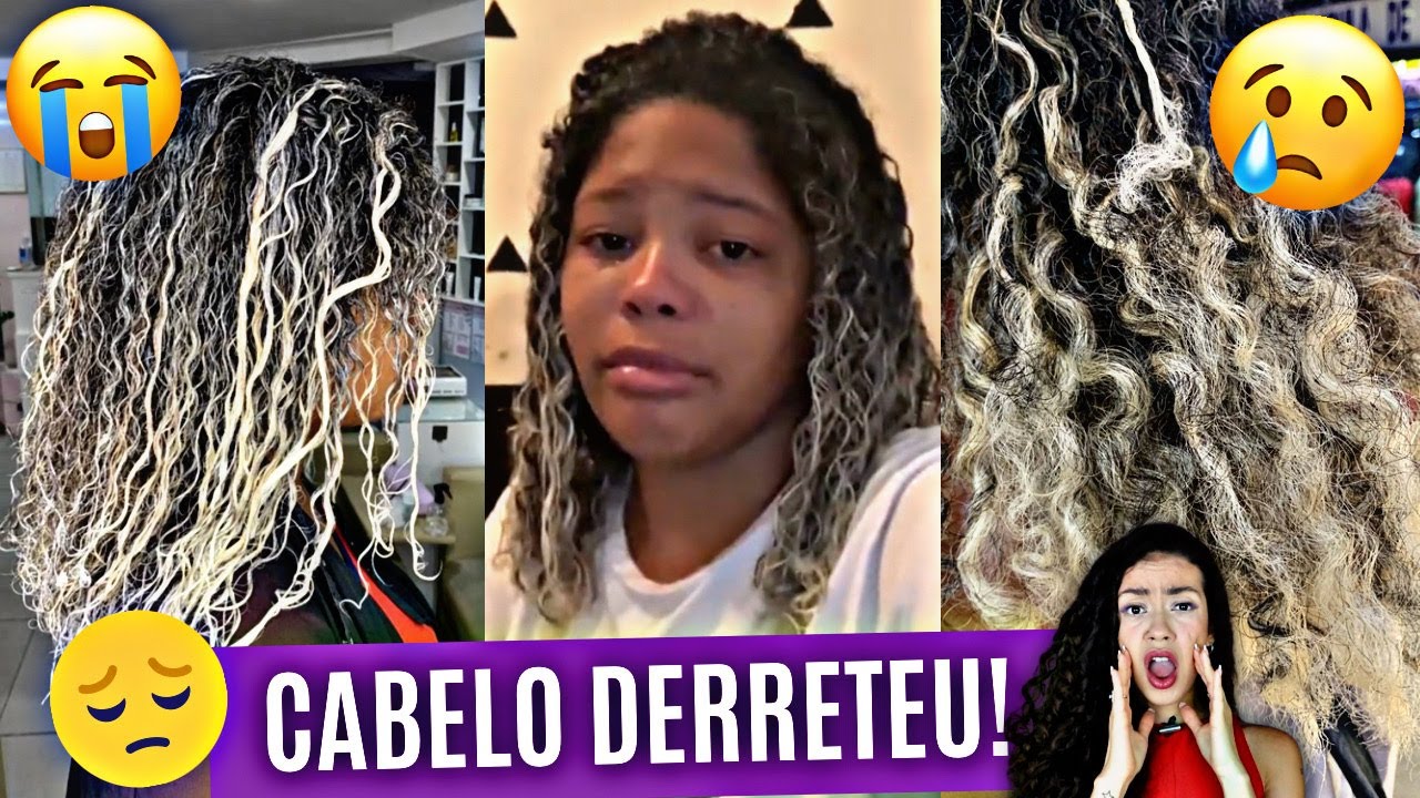 PERDEU OS CACHOS ÀS VÉSPERAS DO ANIVERSÁRIO! O CABELO FICOU DETONADO!!!