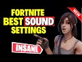Fortnite Best Sound Settings PS5 ( PS4, XBox, PC )