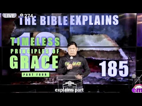 Trusting God with Your Plans | 12 Timeless Principles of Grace | Bishop Emi Domingo