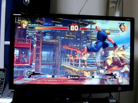 China trickster (de) vs Playerjun52 (ke) SSF4 Endless Match Xbox Live Jpn