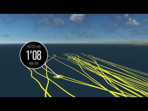 Slalom windsurfing (max speed 30,9 knots)