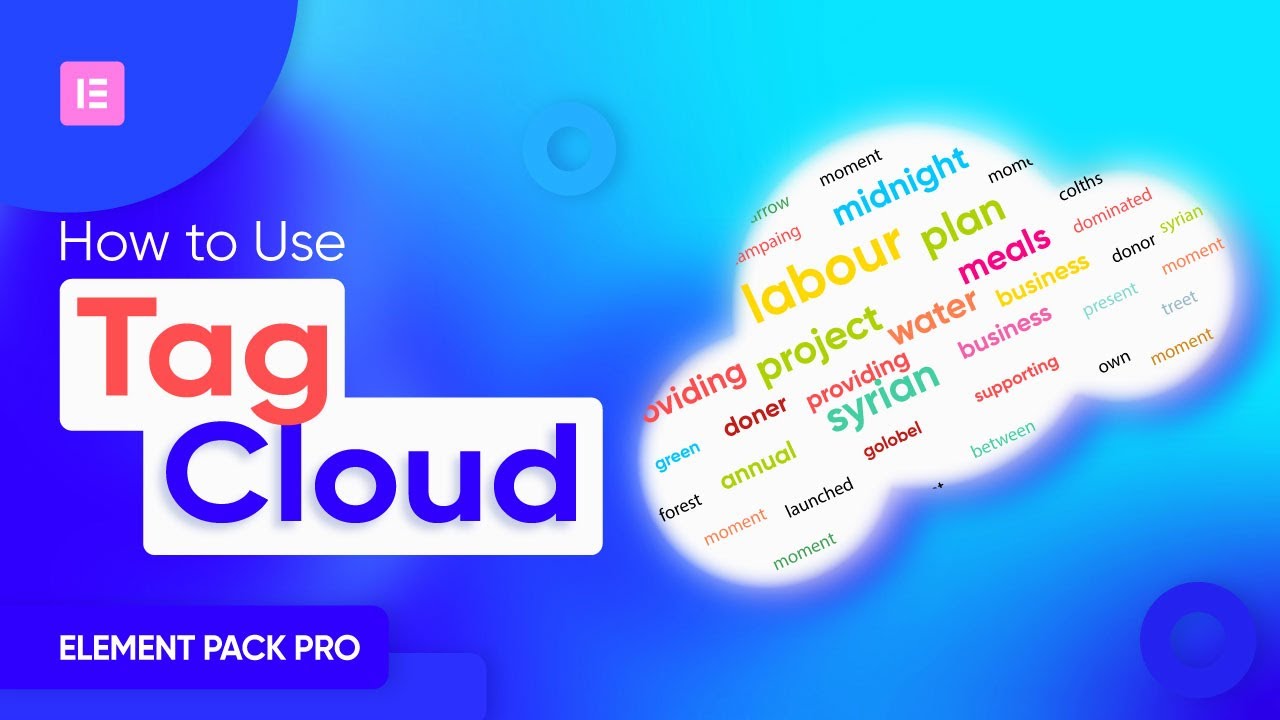 Tags Cloud Video Thumbnail