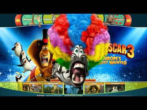 Madagascar 3: Europe's Most Wanted flash website in 2012