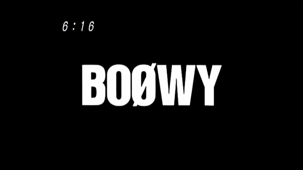 BOØWY CM