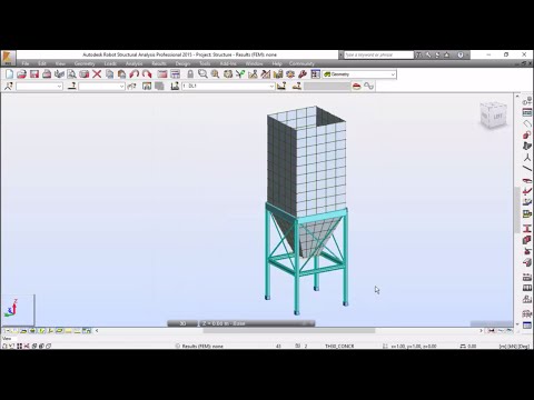 Exercise 10 - Part 1 - Shell Structures (Robot Structural Analysis)