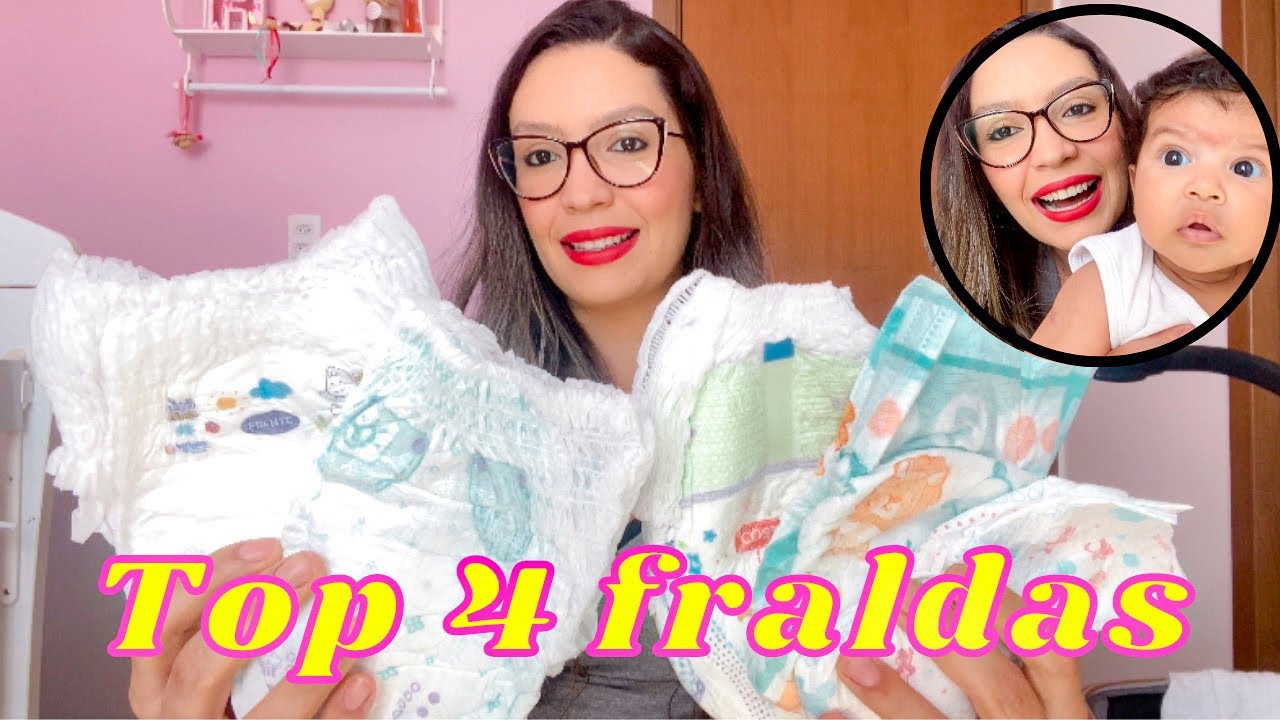 MELHORES FRALDAS P PARA OS 3 PRIMEIROS MESES DO BEBÊ