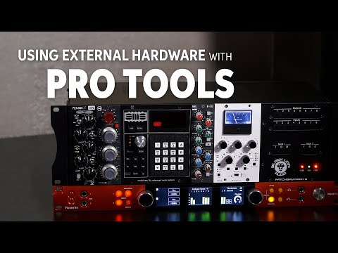 YouTube video about: How to use hardware inserts in pro tools?