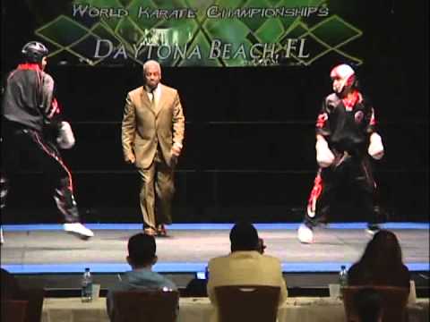 Raymond Daniels vs Joe Fife 2010 Gator Nationals Karate Tournament