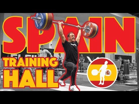 Team Spain Heavy Training (Mata 145/190, Sanchez 140/170, Gonzalez 145/185) 2017 WWC [4k60]