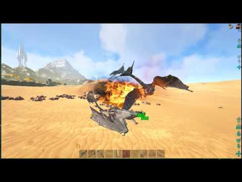 ARK - KILLING ALPHA WYVERN / Matando dragon alfa