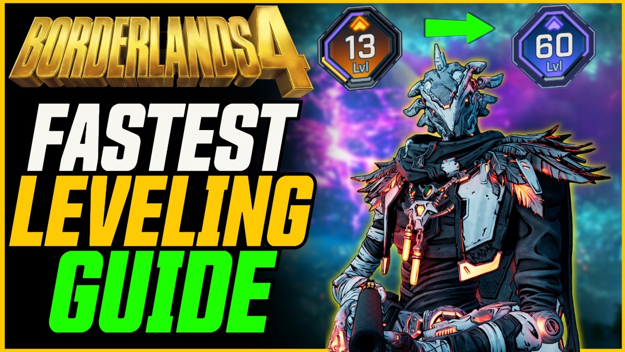 FASTEST XP Farm (No Bounties!) // Borderlands 4 Leveling to 60 Guide
