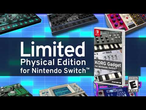 KORG Gadget for Nintendo Switch Physical Edition Launch Trailer