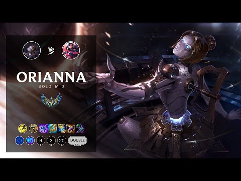 Orianna Mid vs Irelia - EUW Challenger Patch 12.8