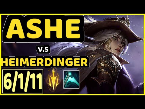TITAN (ASHE) vs HEIMERDINGER - 6/1/11 KDA BOTTOM ADC CHALLENGER GAMEPLAY - BR
