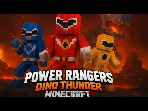 Power Rangers Dino thunder Minecraft Trailer 