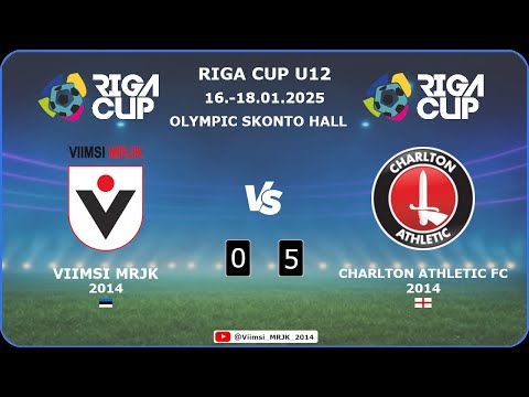 2026.01.16 - Riga CUP U12 - Viimsi MRJK (EST) vs Charlton Athletic FC (ENG) 0-5
