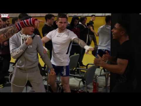 James Gallagher and Anthony Taylor confrontation at Bellator 169 Open Workouts