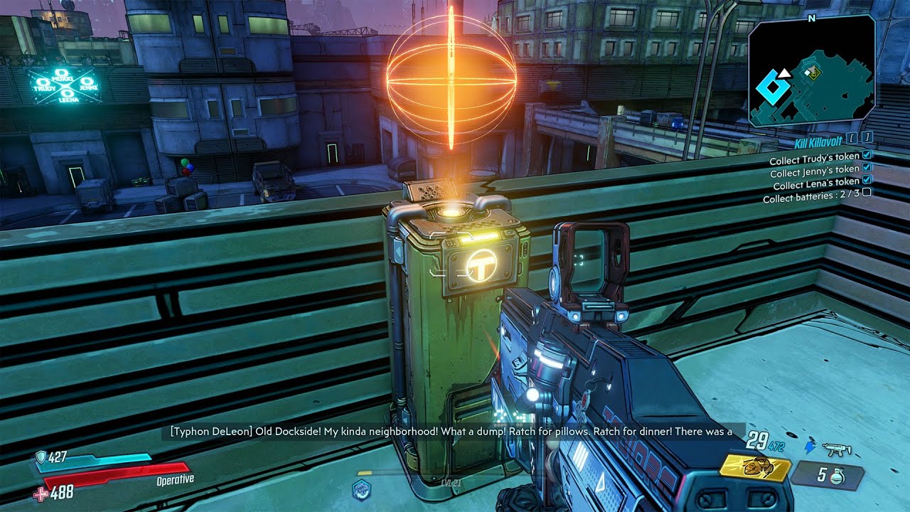 Lectra City Crew Challenges Locations Borderlands 3 Map | game-maps.com