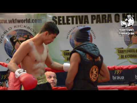 Bruno vs Tiago - Campeonato Brasileiro Kickboxing WKF 2016