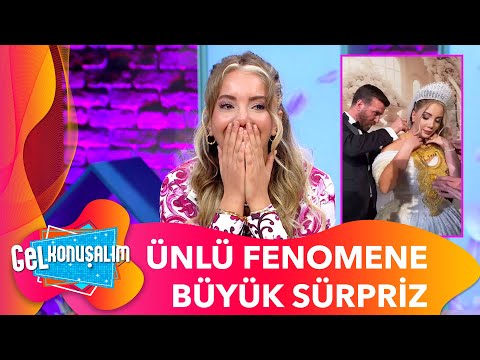 Gel Konuşalım'a Konuk Olan Aleyna Dalveren'e Canlı Yayında Sürpriz | Gel Konuşalım 142. Bölüm