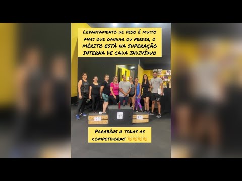 Campeonato de supino feminino - Primeira competição da Francisca - mãe do Igor