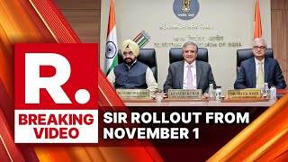 Download lagu SIR Rollout to Begin November 1 in 5 Key States, Pan India SIR next | BREAKING | Elections mp3 Download lagu SIR Rollout to Begin November 1 in 5 Key States, Pan India SIR next | BREAKING | Elections mp3