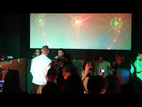 Cartel B.A.E pushing man off stage at live show