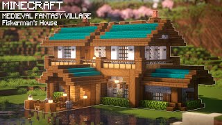 How to Build a Medieval Fantasy Village | Fisherman's House | Minecraft Tutorial