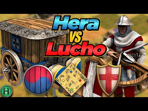 Koreans vs Italians| 1v1 Arabia | vs Lucho | AoE2