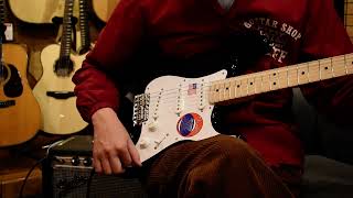Video thumbnail for USED/Fender Eric Clapton Stratocaster “Blackie”'2021@guitarshoptantan by UkuleleShopTANTAN /GuitarShopTANTAN (タンタン)
