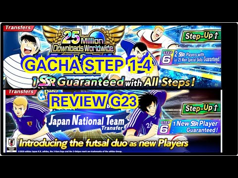 [GACHA] DREAMTRANSFER STEP 1-4 & REVIEW ALL NEW G23! CAPTAIN TSUBASA DREAM TEAM