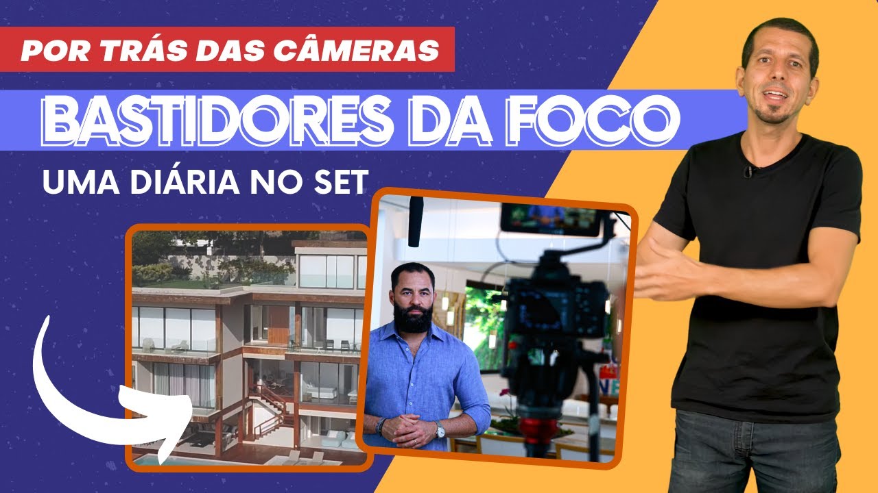 Bastidores: Acompanhando um dia de produção