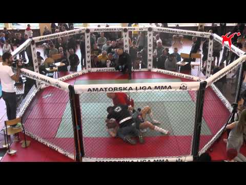 ALMMA 45: Marcin Cyran vs Wacław Siorak - Cyran łamie rękę w walce z Siorakiem