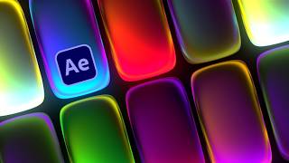 After Effects Metallic Gradient Animation
