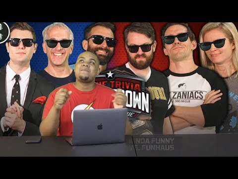 Ben Bateman vs Scott Mantz & Kinda Funny vs Funhaus Reaction Movie Trivia Schmoedown