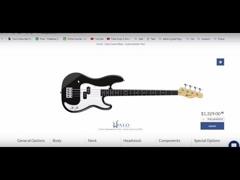 How to Build a Precision Bass Online - Custom Online Builder