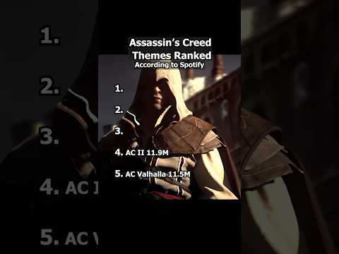 Assassins Creed Theme Songs Ranked!! #assassinscreed #videogamemusic
