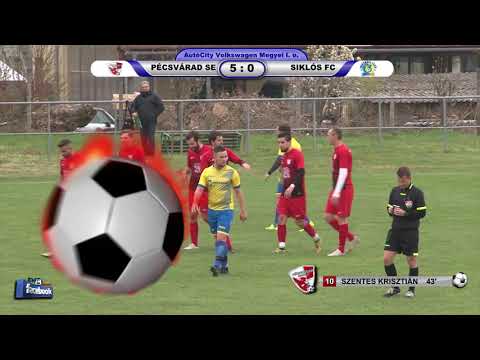 PÉCSVÁRAD SE R-BUS - SIKLÓS FC 10 - 0  (5 - 0)