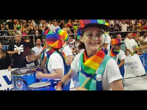 Batería Eterna Guerrera, Comparsa Bella Samba por dentro. Carnaval de Concordia ER 2023. 2da noche