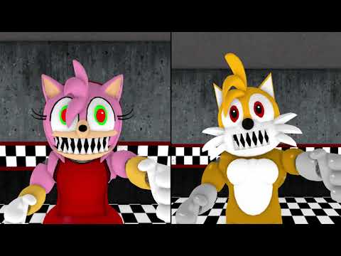 NIGHTMARE AMY ROSE VS SCARY TAILS JUMPSCARE - Roblox Piggy FANGAME