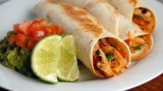 Taquito de Pollo horneado en 10 minutos / Alicia Borchardt