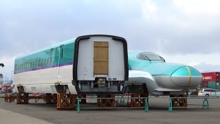 preview picture of video '北海道新幹線H5系函館港町埠頭4月11日'