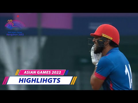 Pakistan vs Afghanistan | Men's Cricket | Full Highlights | Hangzhou 2022 Asian Games