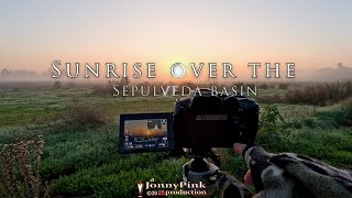 Foggy sunrise over the Sepulveda Basin - a few tips on not blowing out your highlights!