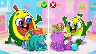 Baby Wants to Go to School – Let's Get Ready! 🏫👶😊VocaVoca🥑Show Kids Songs